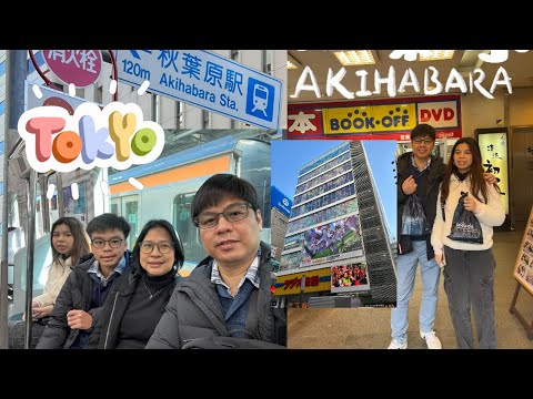 Our Family Japan Trip - AKIHABARA/ DAY 2 (Part 1) #tokyo