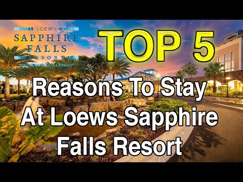 Top 5 Reasons To Stay At Sapphire Falls Resort