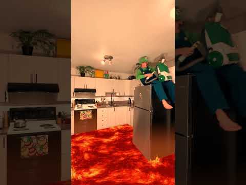 Luigi's Floor is Lava 🔥