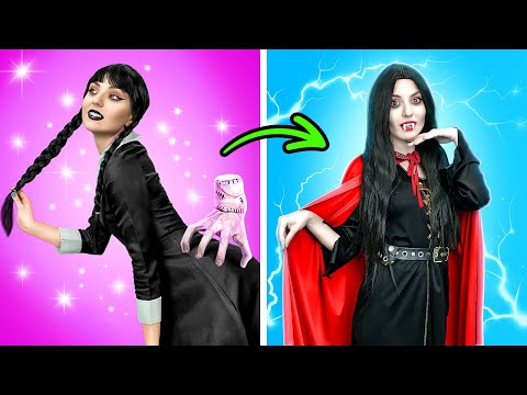 From Wednesday Addams to VAMPIRE 😱 How to Become Vampire by La La Life Emoji