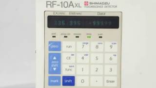 [DW]USED SHIMADZU RF-10AXL FLUORESCENCE DETECTOR 取扱説明書付 蛍光検出器[ST2830028]