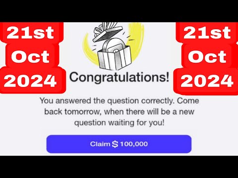 Today 21st October Time Farm Oracle Of Time Answer | Time Farm Daily Combo #timefarm #oracleoftime