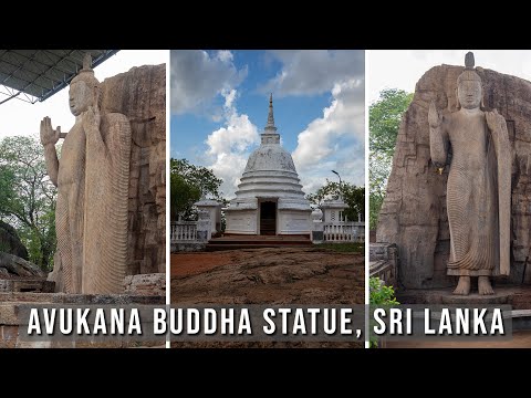 Avukana Buddha statue, Sri Lanka. [ 4K ] | Travel Video | Travel Guide | SKY Travel