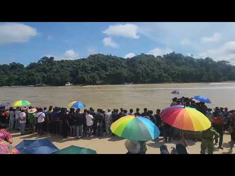 Kapit Powerboat Race 2024 - Day 2 (14th July 2024) 30HP 3 CYL Tunnel Boat Final Race 1