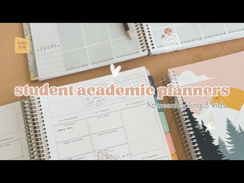 PLANNERS FOR KIDS | INDEPENDENT LEARNING | HOMESCHOOL PLANNING | PLUM PAPER | BLOOM DAILY PLANNERS