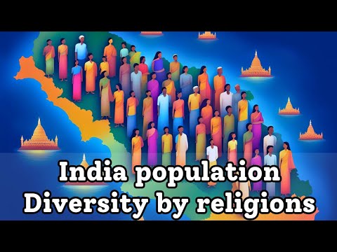 India's Diverse Religions: Exploring the Religious Demographics of All 28 States 🇮🇳 | 2024 Update