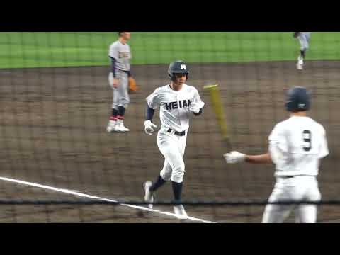 龍谷大平安 山口翔梧 ホームラン(仙台育英戦/第95回選抜)