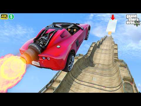 GTA 5 MEGA RAMP ▸ NO COPYRIGHT GAMEPLAY | 4K 60FPS | 823 | GTA Gameplay for TikTok & YouTube