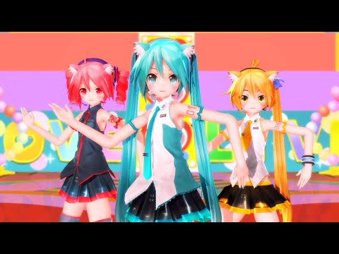 【MMD】ダンスロボットダンス/Dance Robot Dance (あぴミク/ あぴネル/ あぴテト)【【2K・60fps】