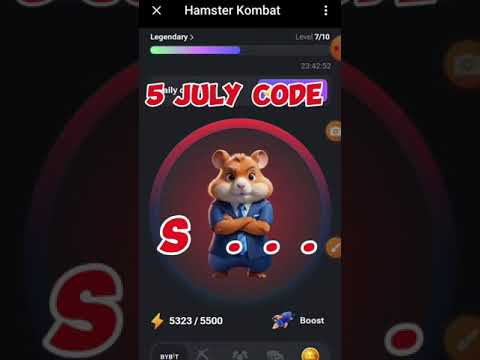 5 July daily cipher hamster code #hamsterkombat #hamsters #ciphercodes #morsecode