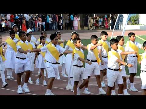 TORCH RUN, MARCH PAST & OATH TAKING CEREMONY | ISM Annual Sports Day of Std. 3ed and 4th- 2018