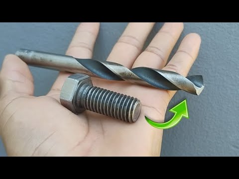 Sharp razor! The best and simplest drill sharpening device you will see today