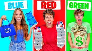 BUYING EVERYTHING IN ONE COLOR FOR 24 HOURS!