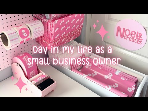 Day in My Life as A Small Business Owner | Spend the Day With Me Small Business Edition