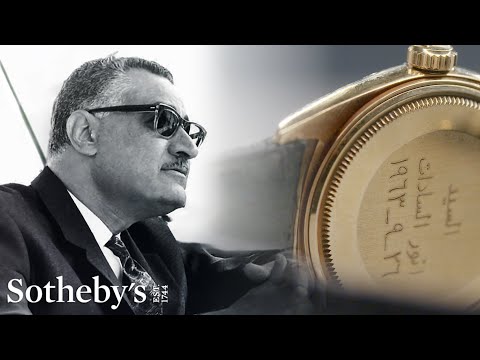 A ‘Presidential’ Rolex | Gamal Abdel Nasser’s Historic Timepiece at Sotheby’s