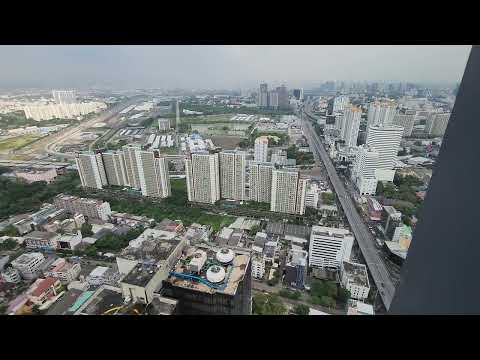 泰國豪華公寓54樓的景觀One 9 Five Asoke - Rama 9