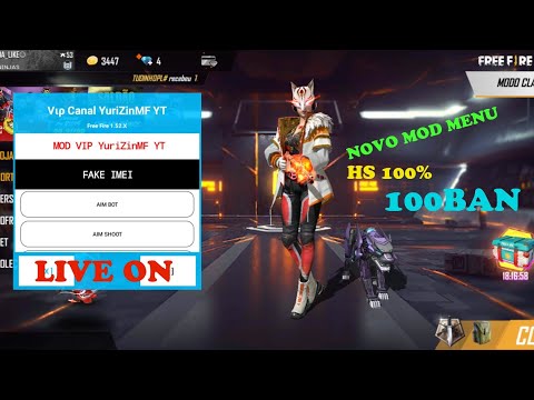 UPANDO INSCRITOS- FREE FIRE - LIVE ON, RUMO A 3MIL INSCRITOS