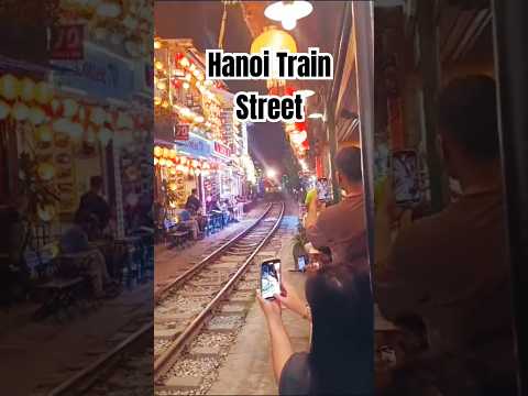 HANOI 1:  RARE!! MUST-SEE Train Street attraction #holikltv #youtubeshorts