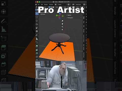 Noob vs Pro artist: Making a Table Cloth #blendertutorial #blender #blendercommunity #blender3d #b3d