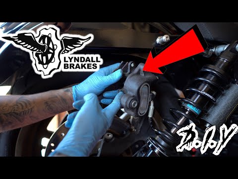 DYI // HOW TO //REAR BRAKES PADS // DYNA LOW RIDER S