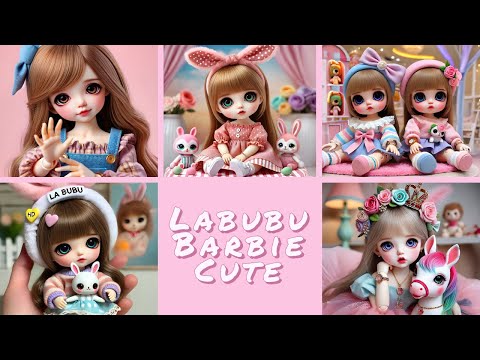 LABUBU BARBIE HAPPINESS|| BARBIE 💘 #labubu #barbie #fypシ゚