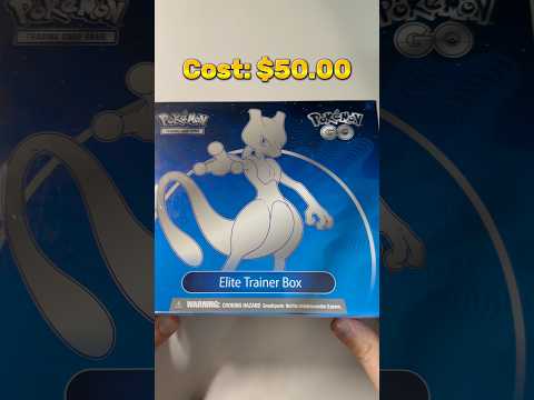 Pokemon Go Mewtwo ETB Opening