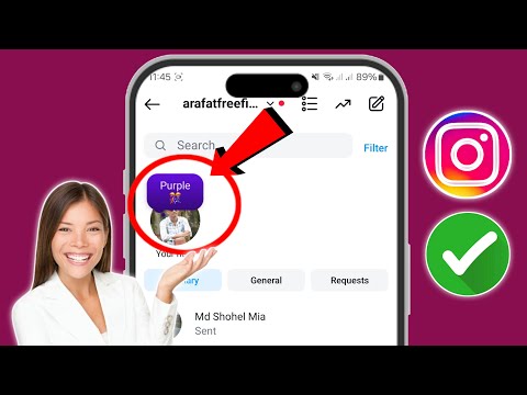 Cómo conseguir notas moradas en Instagram | Notas de Instagram Nota de color morado