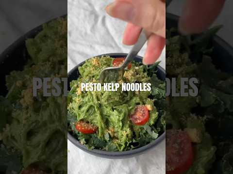 pesto kelp noodles for my erewohn lovers #vegan #healthy #healthycooking #easyrecipes