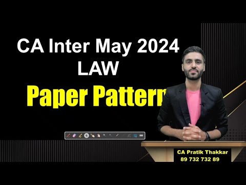 LAW Paper Pattern CA Inter May 24 Paper Prediction CA Inter law important questions list