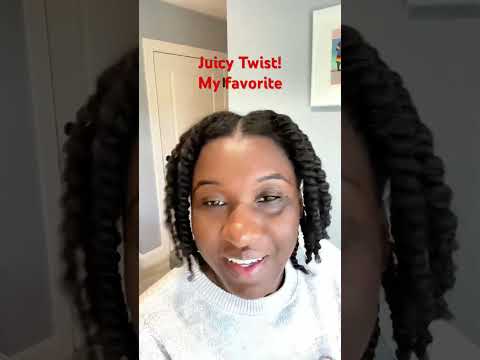 Twist on natural hair #naturalhairtutorial #haircare #naturalhairtutorial