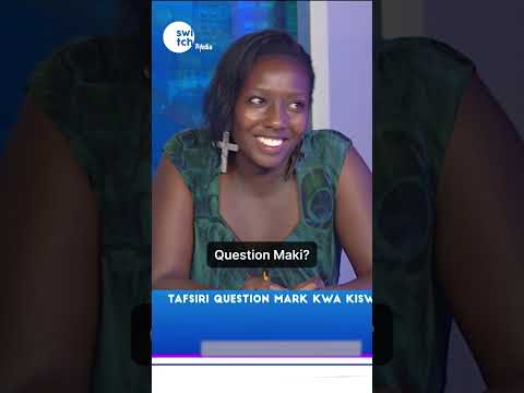 Question Mark in swahili😂😂 #QuizShow