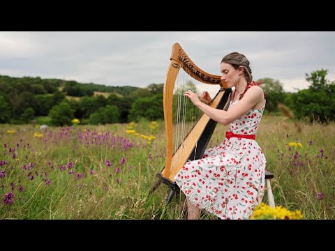 Lazy Waltz for a hot Summer's Day - Celtic lever harp solo by Tamsin Dearnley