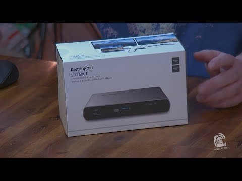 First Look Kensington SD2600T Dock: The Thunderbolt 4 Nano Hub