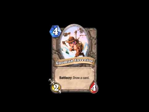 Gnomish Inventor Quotes PL - Hearthstone