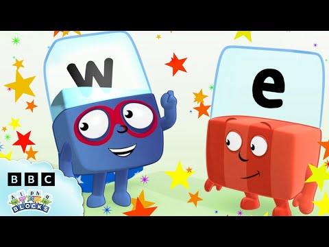 Wonderful Alphablock W 💧 | Letter of the Week | Learn to Spell | @officialalphablocks