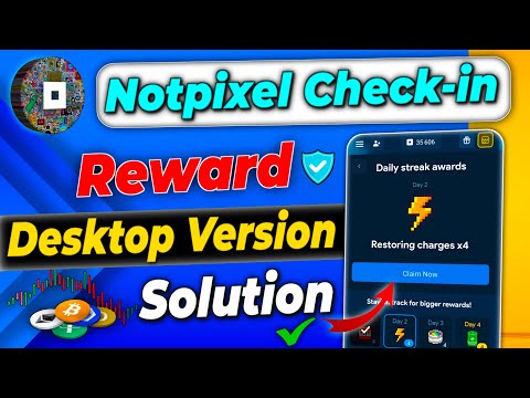 Not pixel daily streak Reward | Notpixel Daily checkin | Not pixel unlimited trick #notpixel