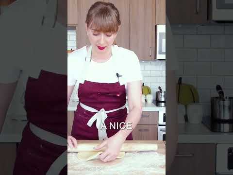 Your Dough Will NEVER Stick If You Do This... #cooking #tutorial #shorts