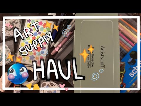 || Chaotic Art Supply haul 🤑🌵✨ ||