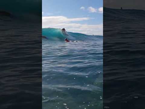 Steep drop #reefbreak #barrel #surf #waikiki