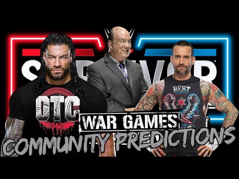 WWE SURVIVOR SERIES WAR GAMES 2024 COMUNNITY PREDICTIONS