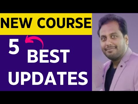 |5 Best Updates Under New CA Course| Big 5 Updates New CA Course 2024||