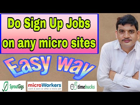 do sign up jobs on nay micro site|Do unlimited sign up jobs on sproutgigs|unlimited sign up jobs