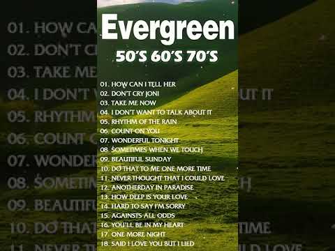 Best Evergreen Love Songs Memories   Nonstop Cruisin Romantic Love Song Collection HD