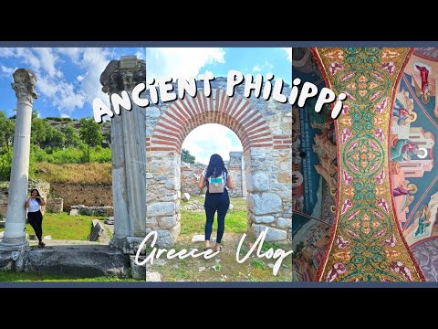 Greece Day 6 & 7 🇬🇷 Archaeological site of Ancient Philippi 🇬🇷 Greece Vlog #Greece #Philippi