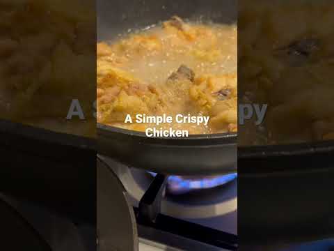 A Simple Crispy Chicken 바삭한 치킨 간단히