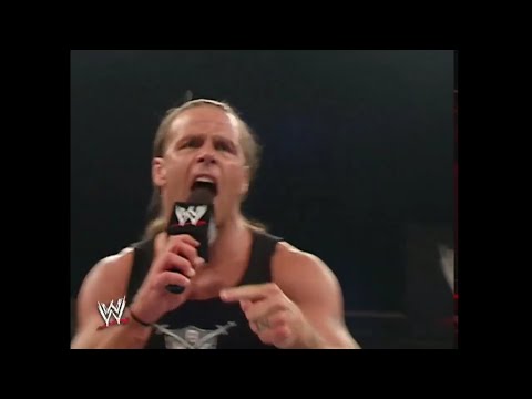 Shawn Michaels is banned from RAW - RAW 10 May2004