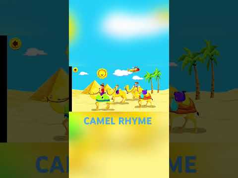 #CamelRhyme 🐫 #NurseryRhyme #KidsSong #DesertAdventure #LearningThroughMusic #funny #animation