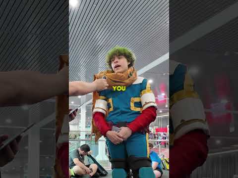 A True MHA Fan!! #myheroacademia #deku #animeexpo #anime #chunkymangopodcast