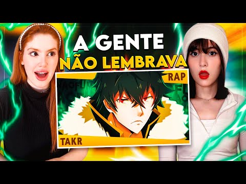 REACT | Rap do Naofumi (Tate no Yuusha) - O HERÓI DO ESCUDO | Takeru Feat. Enygma | CR Reacts