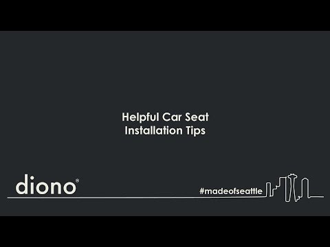 Diono® All-in-One Convertible Car Seat | Installation Tips